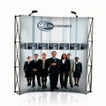 Trade Show Booth Display - 3 Panel - PVC - Curved - No End Caps Trade Show Booth Display - 3 Panel